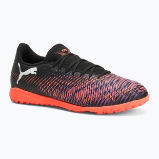 Buty piłkarskie męskie PUMA Future 8 Play TT puma black/ puma white/ glowing red