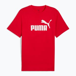 Koszulka męska PUMA ESS No. 1 Logo Tee for all time red