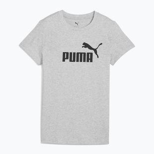 Koszulka damska PUMA ESS No. 1 Logo Tee Light Gray Heather