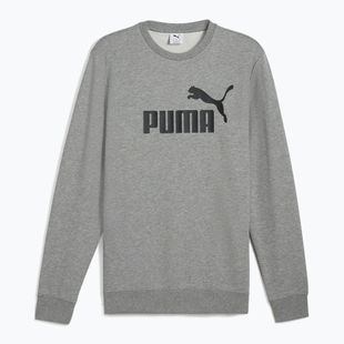 Bluza męska PUMA ESS No. 1 Logo Crew TR medium gray heather