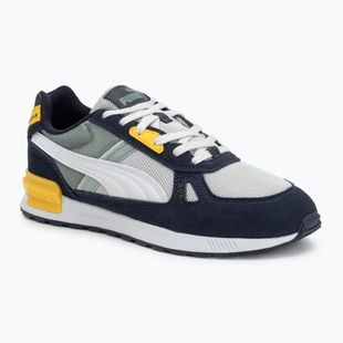 Buty męskie PUMA Graviton Pro feather gray/puma white/new navy/green moon