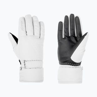 Rękawice narciarskie damskie ZIENER Kisar Aquashield white