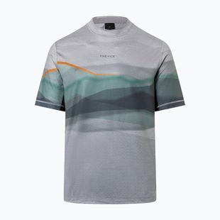 Longsleeve termowaktywny męski BOGNER FIRE+ICE Balduin2 1/4 Zip liquid silver