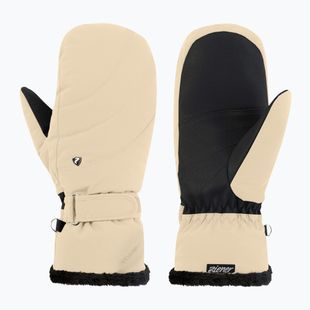 Rękawice narciarskie damskie Ziener Keaki-Z Aquashield PR Mitten Glove soft taupe