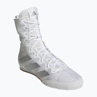 Buty bokserskie adidas Box Hog 4 white/silver