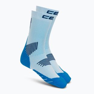 Skarpety kompresyjne męskie CEP Run Mid Cut 5.0 blue/ice
