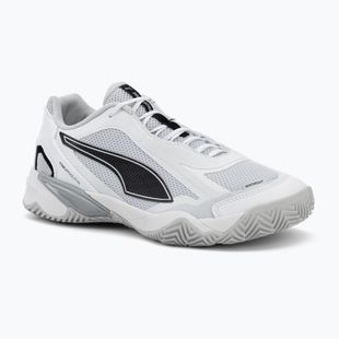 Buty do piłki ręcznej męskie PUMA Solarstrike 4 puma white/puma black/silver