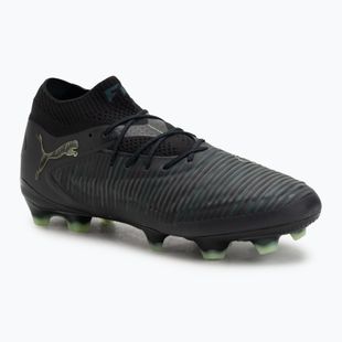 Buty piłkarskie męskie PUMA Future 8 Ultimate FG puma black/fizzy light/green terrain