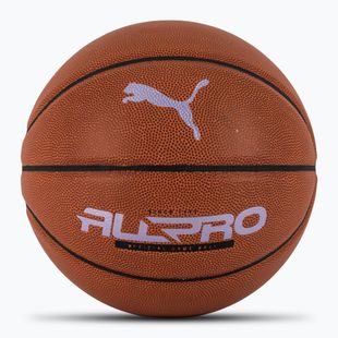 Piłka do koszykówki PUMA teamJAWS All Pro Basketball leather brown/puma black rozmiar 7