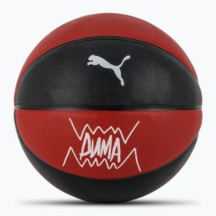 Piłka do koszykówki PUMA teamJAWS Basketball puma red/puma black rozmiar 6