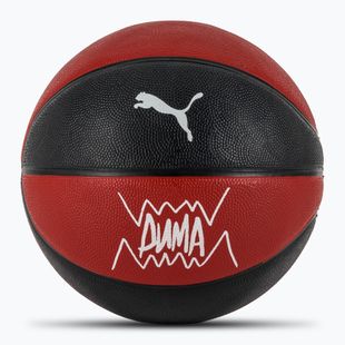 Piłka do koszykówki PUMA teamJAWS Basketball puma red/puma black rozmiar 7