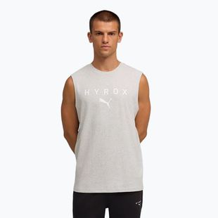 Koszulka treningowa męska PUMA x HYROX Cutoff Tank gray