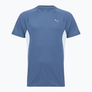Koszulka do biegania męska PUMA Run Velocity Tee Poly dark indigo