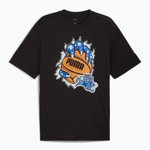 Koszulka koszykarska męska PUMA Hoopaverse Tee 3 puma black