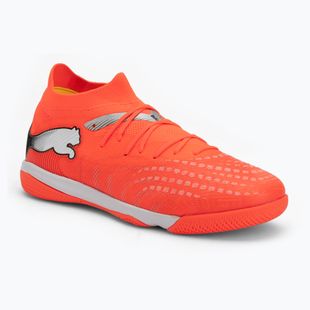 Buty piłkarskie PUMA Future 9 Match IT glowing red/puma white/puma black/puma silver