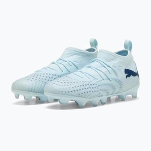 Buty piłkarskie dziecięce PUMA Future 9 Match FG/AG Jr icy blue/puma white/blue jewel