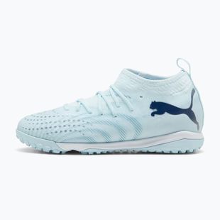 Buty piłkarskie dziecięce PUMA Future 9 Match TT + Mid Jr icy blue/puma white/blue jewel