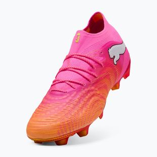 Buty piłkarskie PUMA Future 9 Ultimate FG poison pink/puma wht/sun stream/bright aqua/puma blk