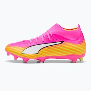 Buty piłkarskie PUMA Ultra 6 Match + FG/AG poison pink/puma wht/sun stream/bright aqua/puma blk
