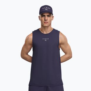 Koszulka treningowa męska PUMA x HYROX Dryelite Training Tank deep plum
