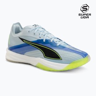 Buty do piłki ręcznej PUMA Accelerate Nitro SQD 5 aqua glow/puma black/green glare/royal sapphire