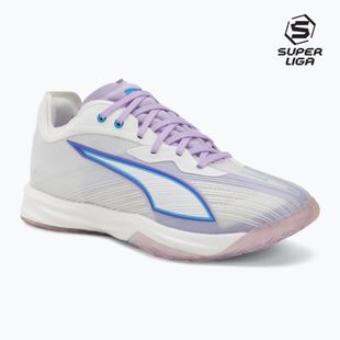 Buty do piłki ręcznej PUMA Accelerate Nitro SQD 5 puma white/royal sapphire/light lavender