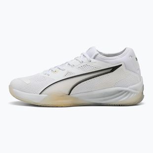Buty do piłki ręcznej męskie PUMA Eliminate NITRO SQD 4 white
