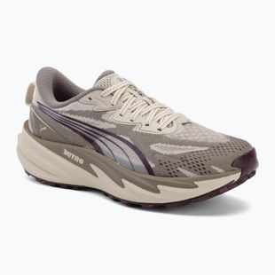 Buty do biegania damskie Puma Velocity NITRO Trail silver fog/ruby