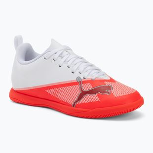 Buty piłkarskie dziecięce Puma Ultra 7 Play IT Jr Ultra Red/Puma Black/Puma White