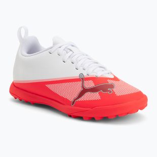 Buty piłkarskie dziecięce PUMA Ultra 7 Play TT Jr ultra red/puma black/puma white