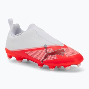 Buty piłkarskie dziecięce Puma Ultra 7 Play LL FG/AG Jr Ultra Red/Puma Black/Puma White