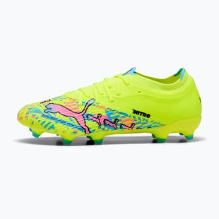 Buty piłkarskie PUMA Ultra Nitro 7 Match Advanced Level FG/AG puma white/blue glimmer/pink glimmer/yellow alert