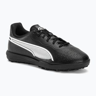 Buty piłkarskie dziecięce PUMA King Match TT puma black/puma white