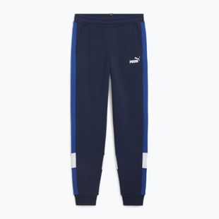 Spodnie dziecięce PUMA ESS Block Sweatpants TR cobalt glaze