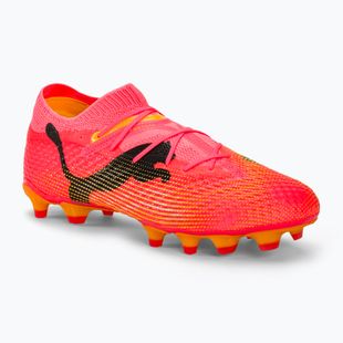 Buty piłkarskie PUMA Future 7 PRO+ FG/AG sunset glow/puma black/sun stream