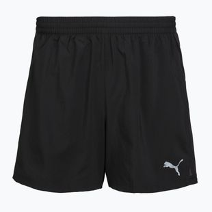 Spodenki do biegania męskie Puma Run Favorite Velocity 5" Shorts black/lime