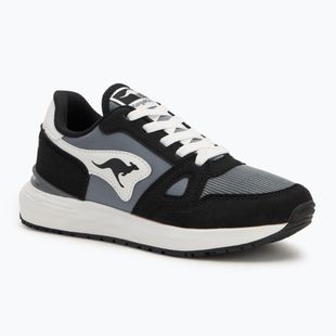 Buty dziecięce KangaROOS K-Sneak Jay jet black/steel grey