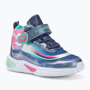 Buty dziecięce KangaROOS K-SLG Willow Mid EV navy/ocean