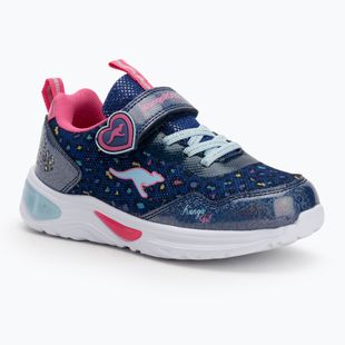 Buty dziecięce KangaROOS K-SLG Beauty EV navy/daisy pink