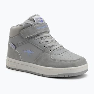 Buty dziecięce KangaROOS K-CP Bound Mid EV ultimate grey/lavendin