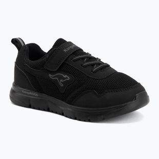 Buty dziecięce KangaROOS K-ETK Possum EV jet black black/mono