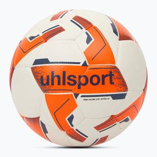 Piłka do piłki nożnej uhlsport 290 Ultra Lite Addglue white/fluo orange/navy rozmiar 3