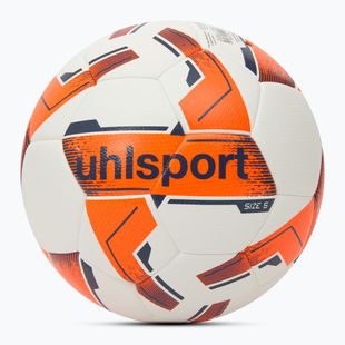 Piłka do piłki nożnej uhlsport 290 Ultra Lite Addglue white/fluo orange/navy rozmiar 5