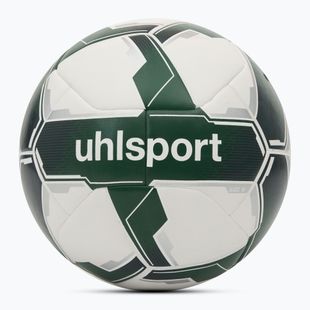 Piłka do piłki nożnej uhlsport Attack Addglue For The Planet white/dark green/silver rozmiar 5