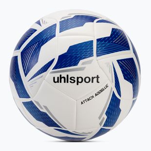 Piłka do piłki nożnej uhlsport Attack Addglue white/dark blue/blue rozmiar 4