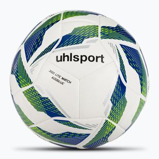Piłka do piłki nożnej uhlsport 350 Lite Match Addglue white/dark blue/fluo yellow rozmiar 4