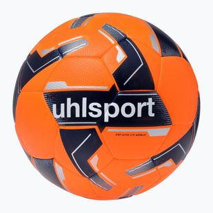 Piłka do piłki nożnej uhlsport 290 Ultra Lite Addglue fluo orange/navy/silver rozmiar 5