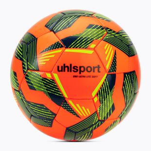 Piłka do piłki nożnej uhlsport Ultra Lite Soft 290 fluo orange/navy/fluo yellow rozmiar 3
