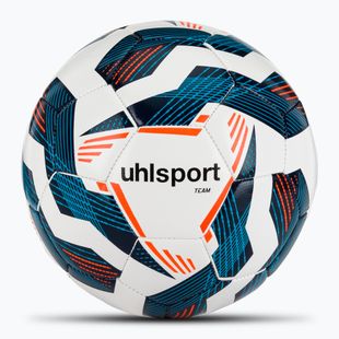 Piłka do piłki nożnej uhlsport Team white/navy/fluo orange rozmiar 5