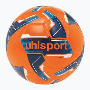Piłka do piłki nożnej uhlsport Team fluo orange/navy/white rozmiar 5